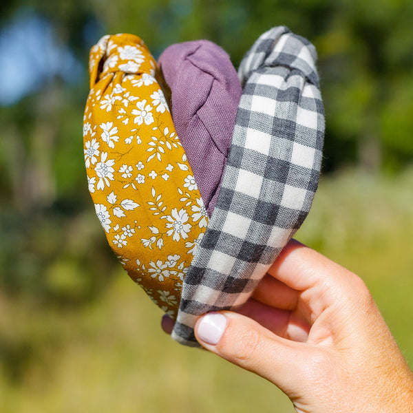 knotted headbands